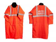 ARIZONA RANGER - REVERSIBLE 52" LONG LAW ENFORCEMENT RAINCOAT.